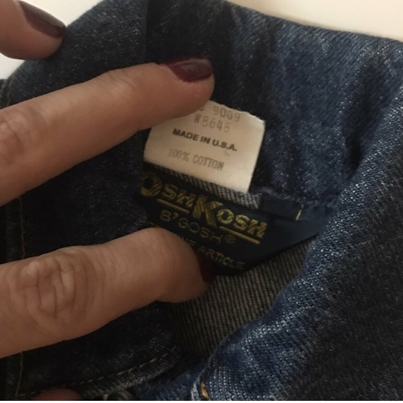 ✨ vintage OshKosh jean jacket - Picture 3 of 4